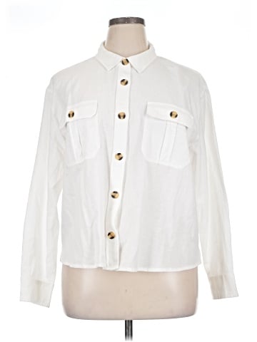 Maurices Long Sleeve Button-Down Shirt (view 1)