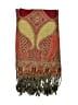 Unbranded Paisley Red Scarf One size - photo 2