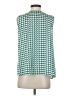 The Limited Outlet 100% Polyester Green Sleeveless Blouse Size S - photo 2