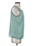 The Limited Outlet 100% Polyester Green Sleeveless Blouse Size S - photo 4