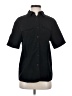 Joanna Black Short Sleeve Blouse Size S - photo 1