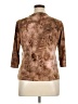 Studio 1940 Brown 3/4 Sleeve Top Size 14 - photo 2