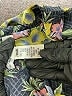 Evan Picone 100% Silk Tropical Green Short Sleeve Silk Top Size 20 - photo 9