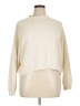 Zara Solid Ivory Turtleneck Sweater Size XL - photo 1