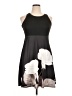 Unbranded Graphic Black Casual Dress Size 1X - photo 1