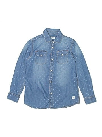 Mayoral Long Sleeve Button-Down Shirt (view 1)
