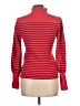 Ann Taylor Stripes Red Turtleneck Sweater Size L - photo 2