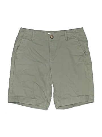 Ann Taylor LOFT Khaki Shorts (view 1)