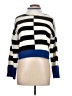William Rast Stripes Blue Pullover Sweater Size L - photo 1