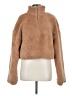 Tiger Mist 100% Polyester Tan Faux Fur Jacket Size M - photo 1