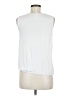Max Studio White Sleeveless Blouse Size M - photo 2