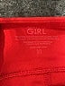 Athleta Girl Solid Red Track Pants Size 7 - photo 3