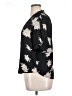 T Tahari 100% Polyester Floral Black Short Sleeve Blouse Size XL - photo 5