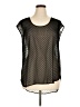 Daniel Rainn Black Short Sleeve Top Size XL - photo 1