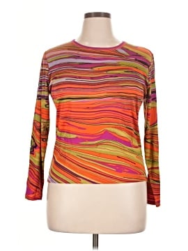 Lynn Ritchie 3/4 Sleeve Silk Top (view 1)
