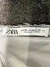 Zara 100% Polyester Houndstooth Silver Cocktail Dress Size M - photo 7