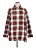 Chadwicks 100% Cotton Red Long Sleeve Button-Down Shirt Size XL - photo 1