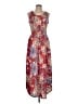 Lildy Paisley Red Casual Dress Size L - photo 1