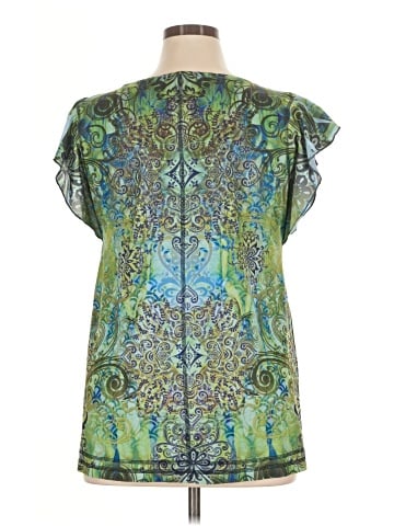 Apt. 9 Short Sleeve Blouse (view 2)