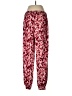 Any Body Floral Red Casual Pants Size M - photo 2