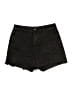 Shein Black Denim Shorts Size 10 - photo 1