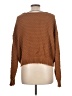 Double Zero Brown Pullover Sweater Size L - photo 2