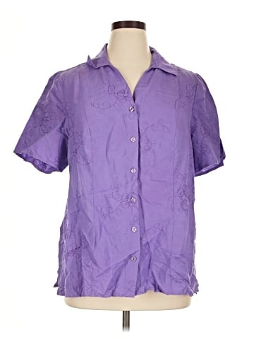 Maggie Barnes Short Sleeve Blouse (view 1)