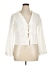 Unbranded 100% Polyester Ivory 3/4 Sleeve Blouse Size XL - photo 1