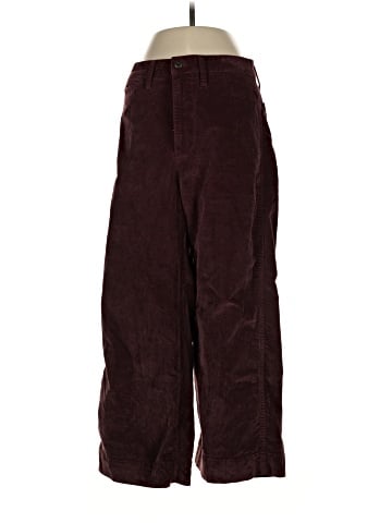 Madewell Emmett Wide-Leg Crop Pants in Velveteen (view 1)