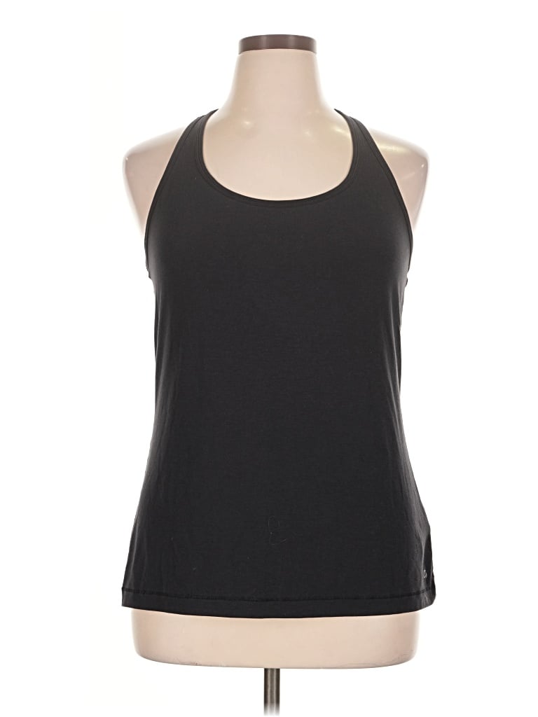 Pre-owned Gap Fit Tank Top Black Halter Neckline Tops