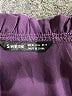 Shein 100% Polyester Purple Long Sleeve Blouse Size 12 - photo 7