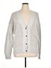 Joan Vass 100% Cotton Silver Cardigan Size 1X - photo 1