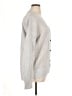 Joan Vass 100% Cotton Silver Cardigan Size 1X - photo 4