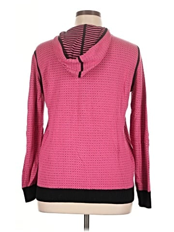 Joan Vass Zip Up Hoodie (view 2)