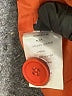 Garota 100% Polyester Orange Blazer Size S - photo 8