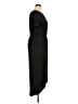 Koh Koh Solid Black Casual Dress Size XL - photo 4