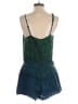Club Monaco 100% Silk Green Romper Size 4 - photo 2