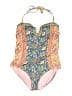 Boden Paisley Blue One Piece Swimsuit Size 20 - 22 - photo 1