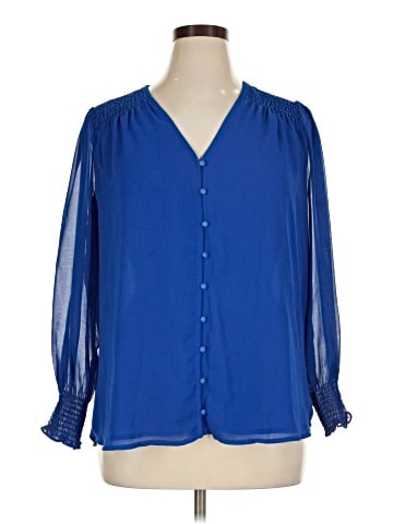 1.State Long Sleeve Blouse (view 1)