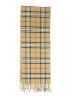 Unbranded Plaid Yellow Tan Scarf One size - photo 2