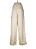 The Noli Shop 100% Polyester Ivory Cargo Pants Size 8 - photo 2