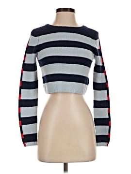Solid & Striped Pullover Sweater