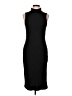 Nine West Solid Black Cocktail Dress Size L - photo 1