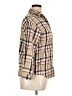 Shein Plaid Tan Long Sleeve Blouse Size 14 - photo 4