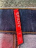 SPANX Solid Blue Jeggings Size L - photo 7