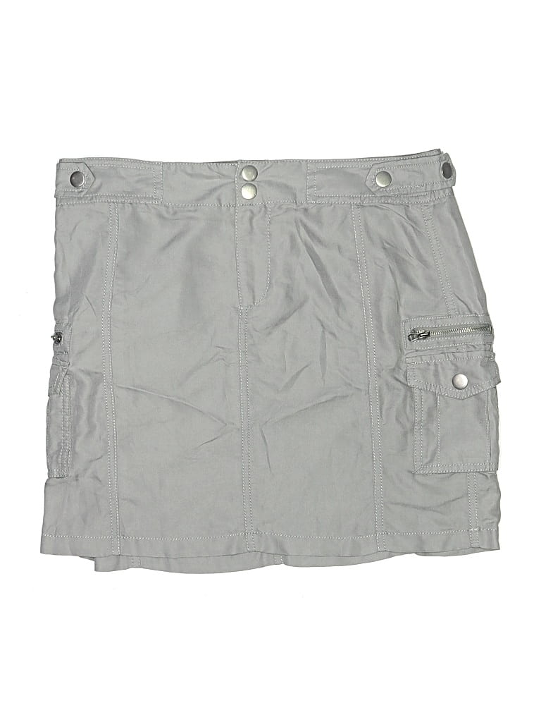 Pre-owned Ann Taylor Loft Cargo Shorts In Gray