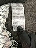 Shein Curve 100% Polyester Print Silver Casual Pants Size 18 Plus (3) - photo 5