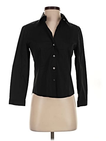 Theory 3/4 Sleeve Button-Down Shirt (view 1)