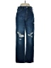 FRAME Hearts Blue Jeans Size 27 waist - photo 1