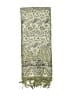 Unbranded Paisley Green Brown Scarf One size - photo 2